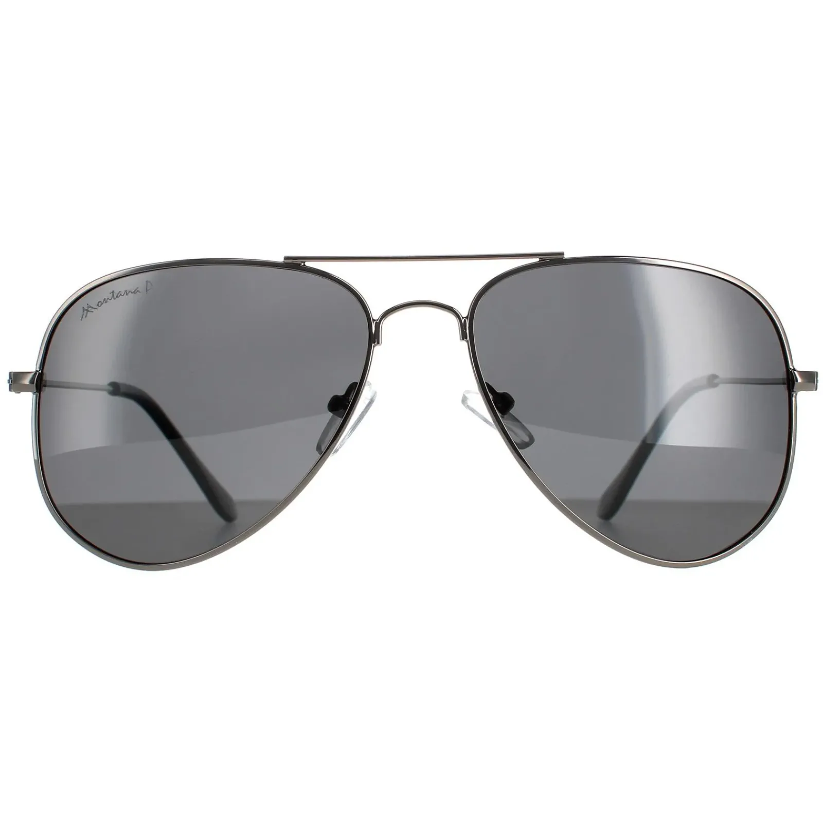 Montana Polarised|Aviator^Sunglasses MP94 Gunmetal Smoke Grey Polarized