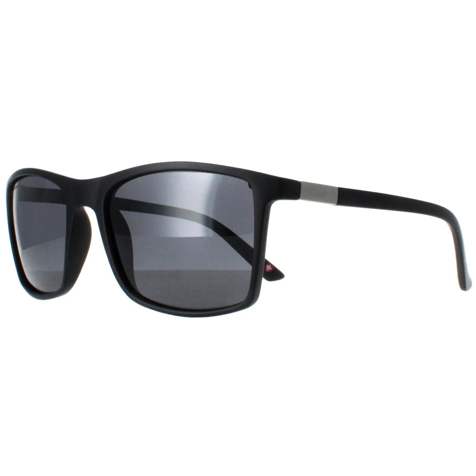 Montana Polarised^Sunglasses MP5 Matte Black Smoke Polarized
