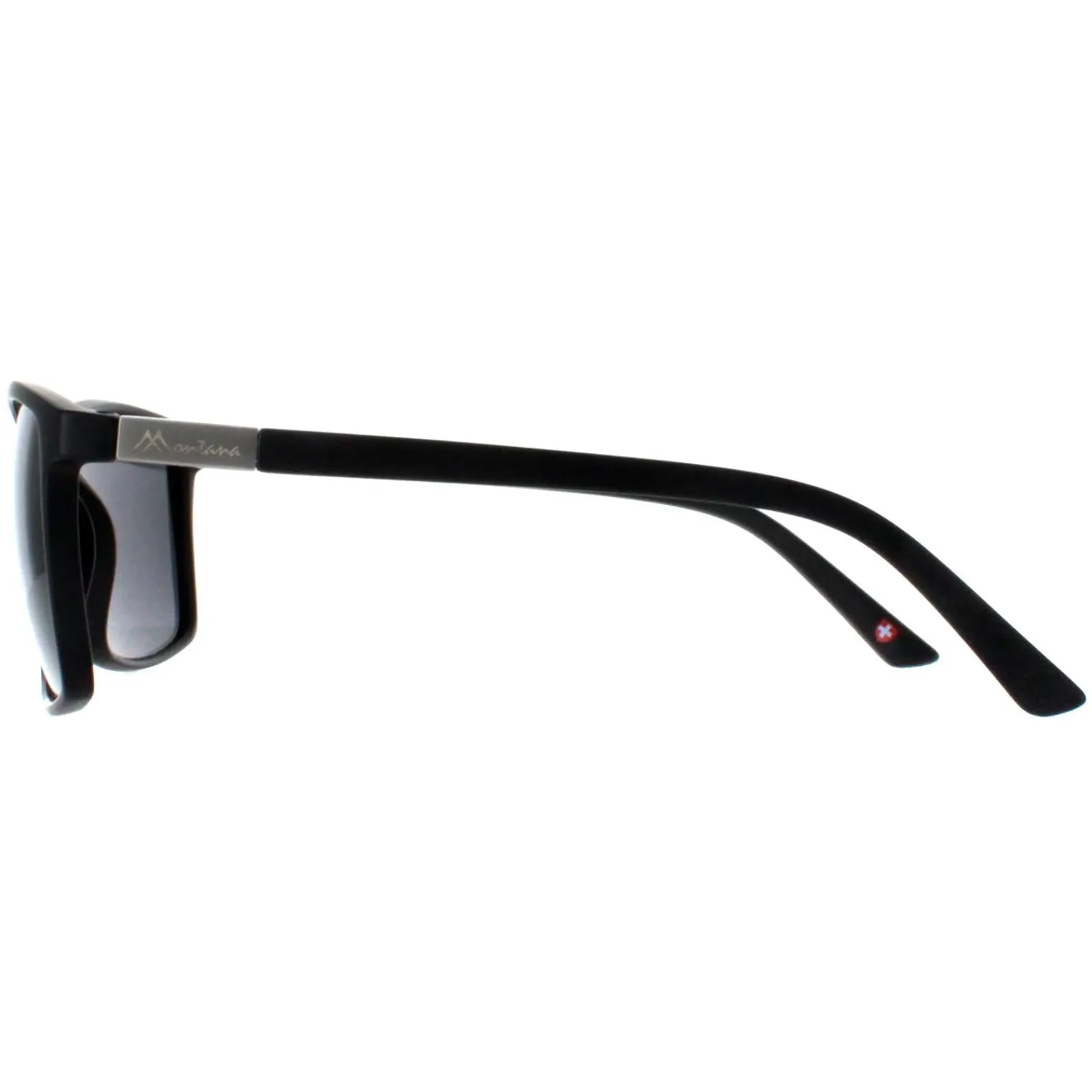 Montana Polarised^Sunglasses MP5 Matte Black Smoke Polarized