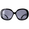 Montana Polarised^Sunglasses MP63 Shiny Black Smoke Polarized