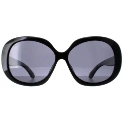 Montana Polarised^Sunglasses MP63 Shiny Black Smoke Polarized