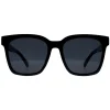 Montana Square|Square^Sunglasses MP72 Shiny Black Grey Polarized