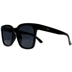 Montana Square|Square^Sunglasses MP72 Shiny Black Grey Polarized