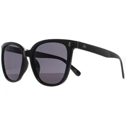 Montana Polarised^Sunglasses MP190 Shiny Black Smoke Polarized