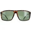 Montana Square|Square^Sunglasses MP9A Matte Tortoise G15 Green Polarized