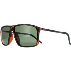 Montana Square|Square^Sunglasses MP9A Matte Tortoise G15 Green Polarized