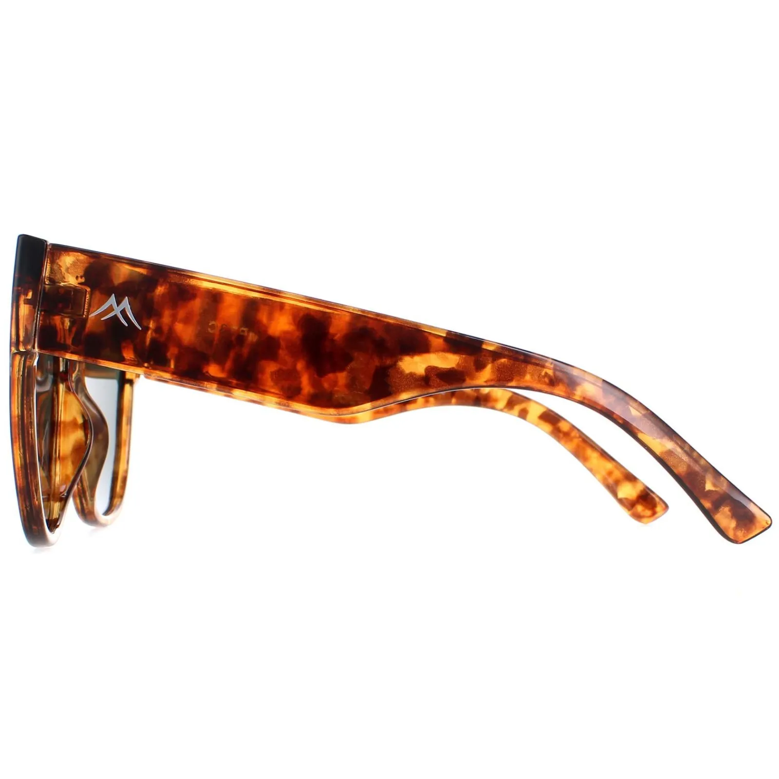 Montana Square^Sunglasses MP73C Shiny Havana G15 Green Polarized