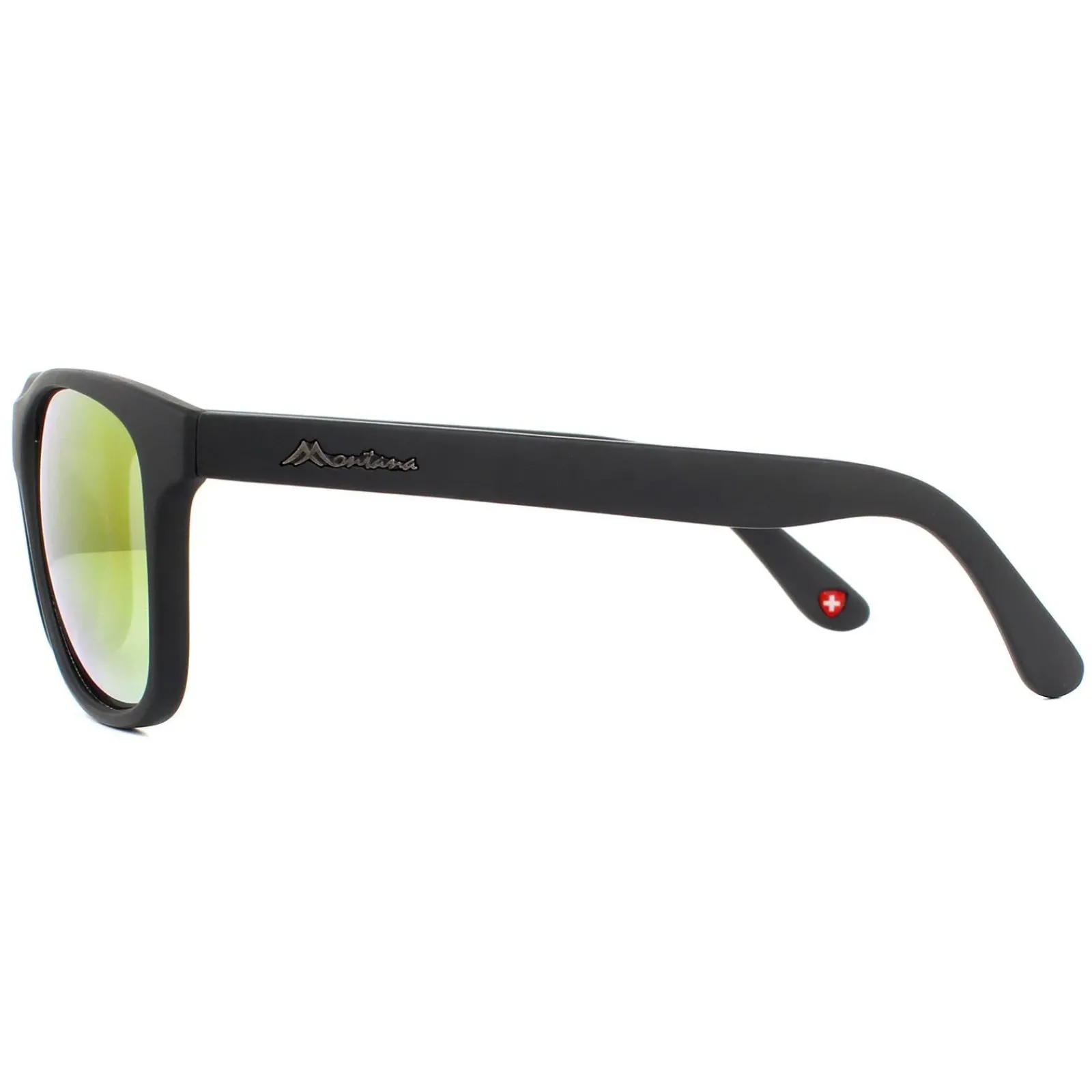 Montana Rectangle|Rectangle^Sunglasses MS48 A Black Revo Red