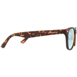 Montana Rectangle|Rectangle^Sunglasses MS10 A Matte Turtle Brown Rubbertouch Revo Gold Pin