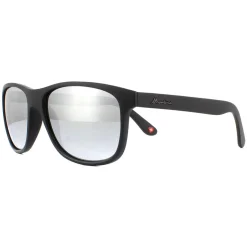 Montana Rectangle|Rectangle^Sunglasses MS48 B Black Revo Silver Mirror