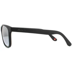 Montana Rectangle|Rectangle^Sunglasses MS48 B Black Revo Silver Mirror