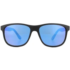 Montana Rectangle|Rectangle^Sunglasses MS48 Black Revo Blue