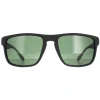 Montana Polarised^Sunglasses SP314 A Matte Black Green Polarized