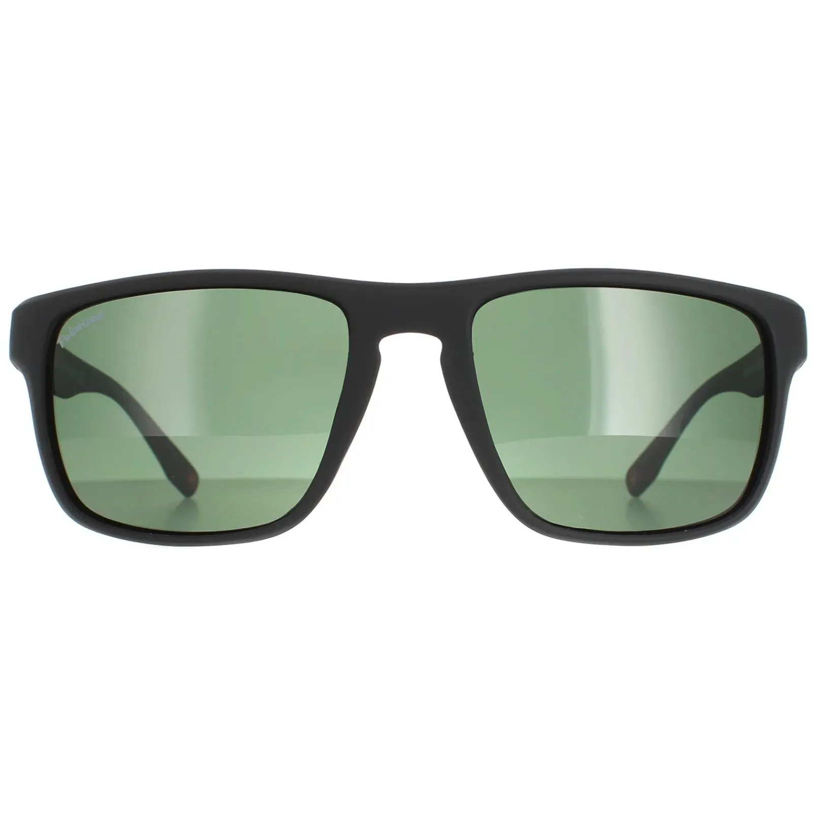 Montana Polarised^Sunglasses SP314 A Matte Black Green Polarized