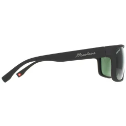 Montana Polarised^Sunglasses SP314 A Matte Black Green Polarized