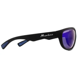 Montana Polarised^Sunglasses SP312A Black Blue Rubber Revo Blue Polarized