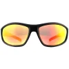 Montana Polarised|Wrap^Sunglasses SP311A Black Rubber Smoke Polarized
