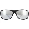 Montana Polarised|Wrap^Sunglasses SP308C Black Rubber Revo Silver Mirror Polarized