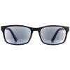 Montana Rectangle|Rectangle^Sunreaders MR73S Black Grey Readers +2.00