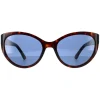Moschino Cat-Eye^Sunglasses MOS065/S 0086 KU Dark Havana Blue