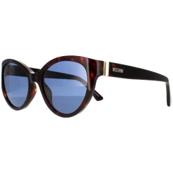 Moschino Cat-Eye^Sunglasses MOS065/S 0086 KU Dark Havana Blue