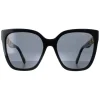 Moschino Square^Sunglasses MOS098/S 807 IR Black Grey