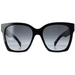 Moschino Square^Sunglasses MOS015/S 807 9O Black Dark Grey