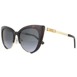Moschino Cat-Eye^Sunglasses MOS040/S 086 9O Dark Havana Dark Grey Gradient