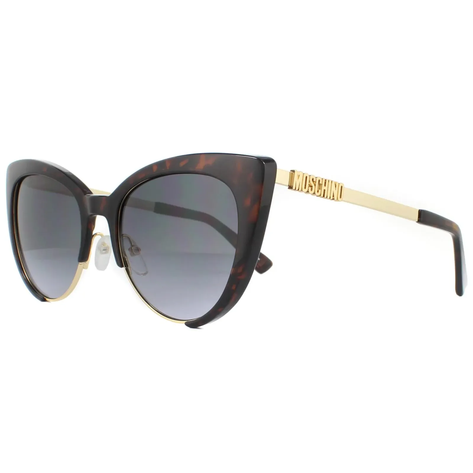 Moschino Cat-Eye^Sunglasses MOS040/S 086 9O Dark Havana Dark Grey Gradient