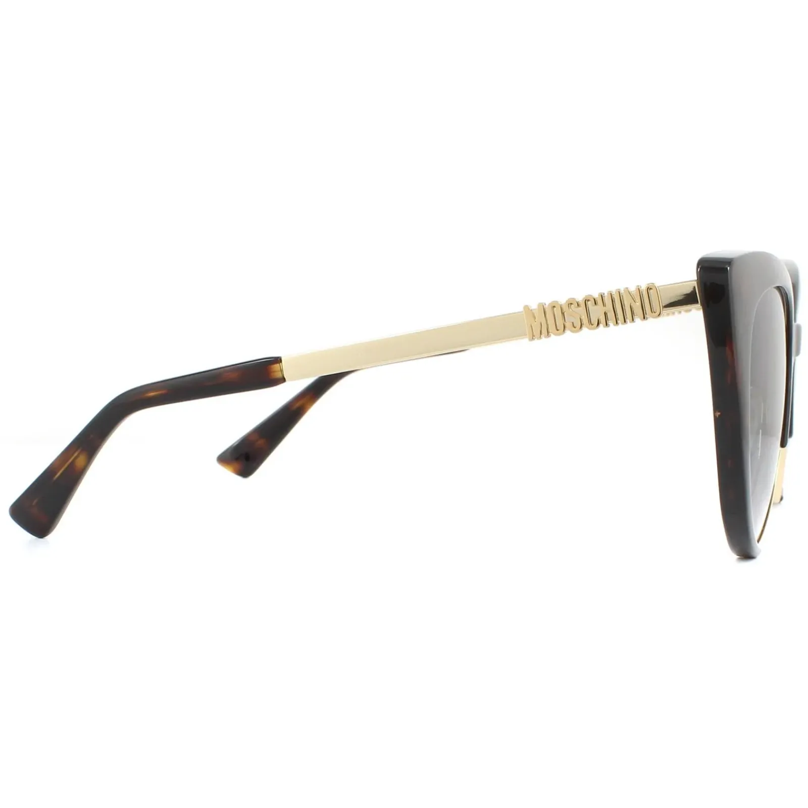 Moschino Cat-Eye^Sunglasses MOS040/S 086 9O Dark Havana Dark Grey Gradient