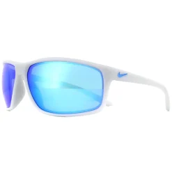 Nike Sport^Sunglasses Adrenaline M EV1113 066 Matte Grey Blue Mirror