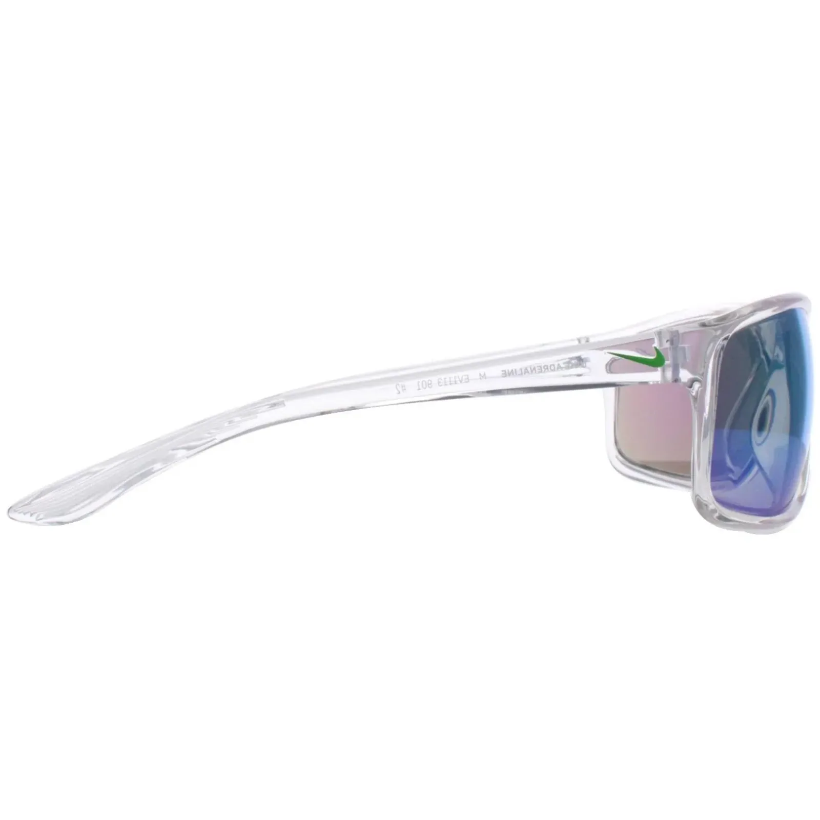 Nike Sport^Sunglasses Adrenaline M EV1113 901 Clear Grey Grey Green
