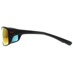 Nike Sport^Sunglasses Adrenaline MI EV1134 006 Matte Black Grey Infrared Mir