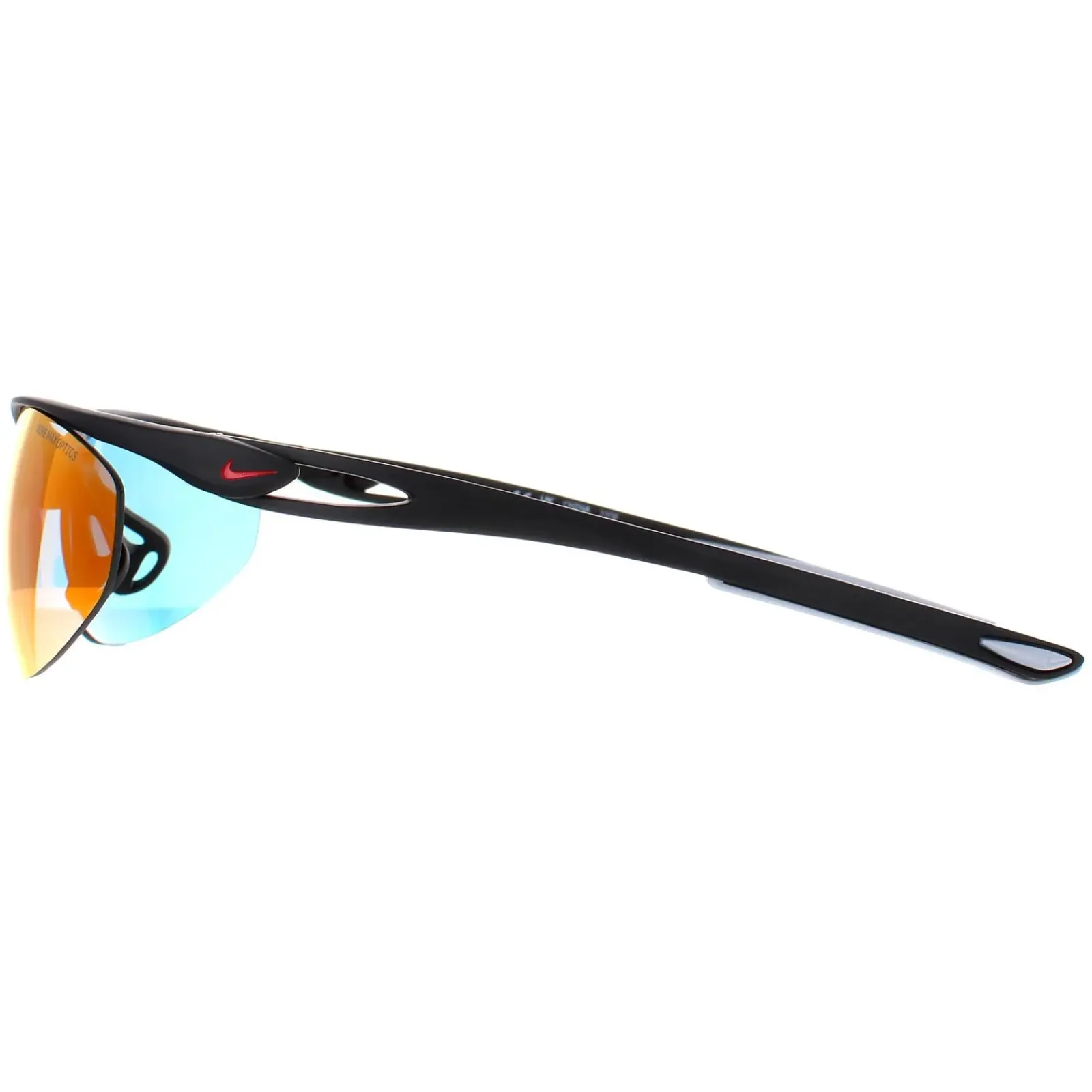 Nike Sport^Sunglasses Aerial M DZ7354 011 Black Red Mirror