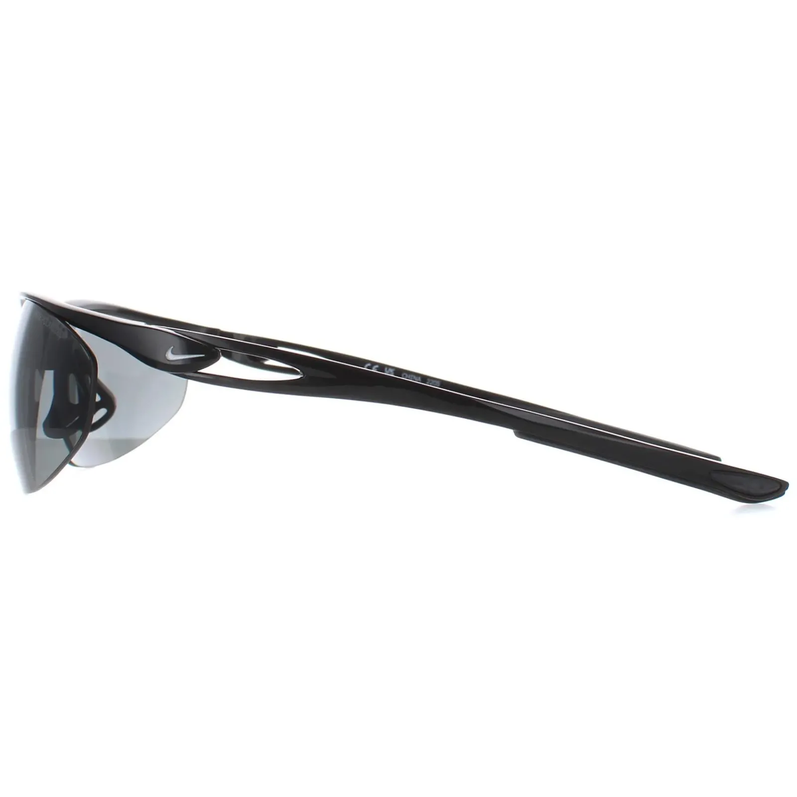Nike Sport^Sunglasses Aerial P DZ7355 010 Black Grey Polarized