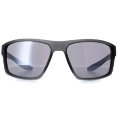 Nike Sport^Sunglasses Brazen Fury Mi DC3294 021 Matte Dark Grey Silver Grey