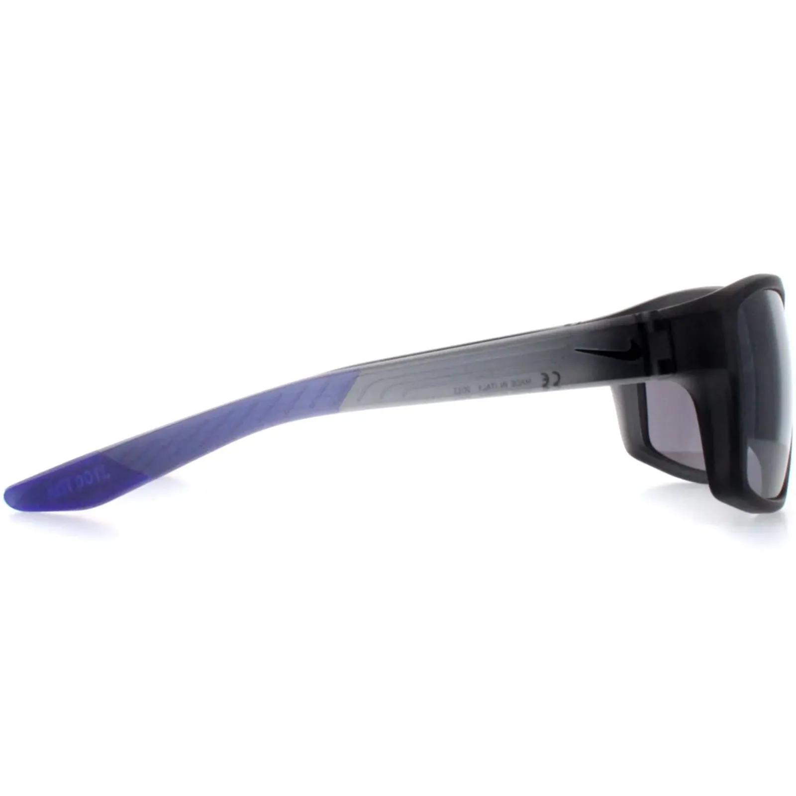 Nike Sport^Sunglasses Brazen Fury Mi DC3294 021 Matte Dark Grey Silver Grey
