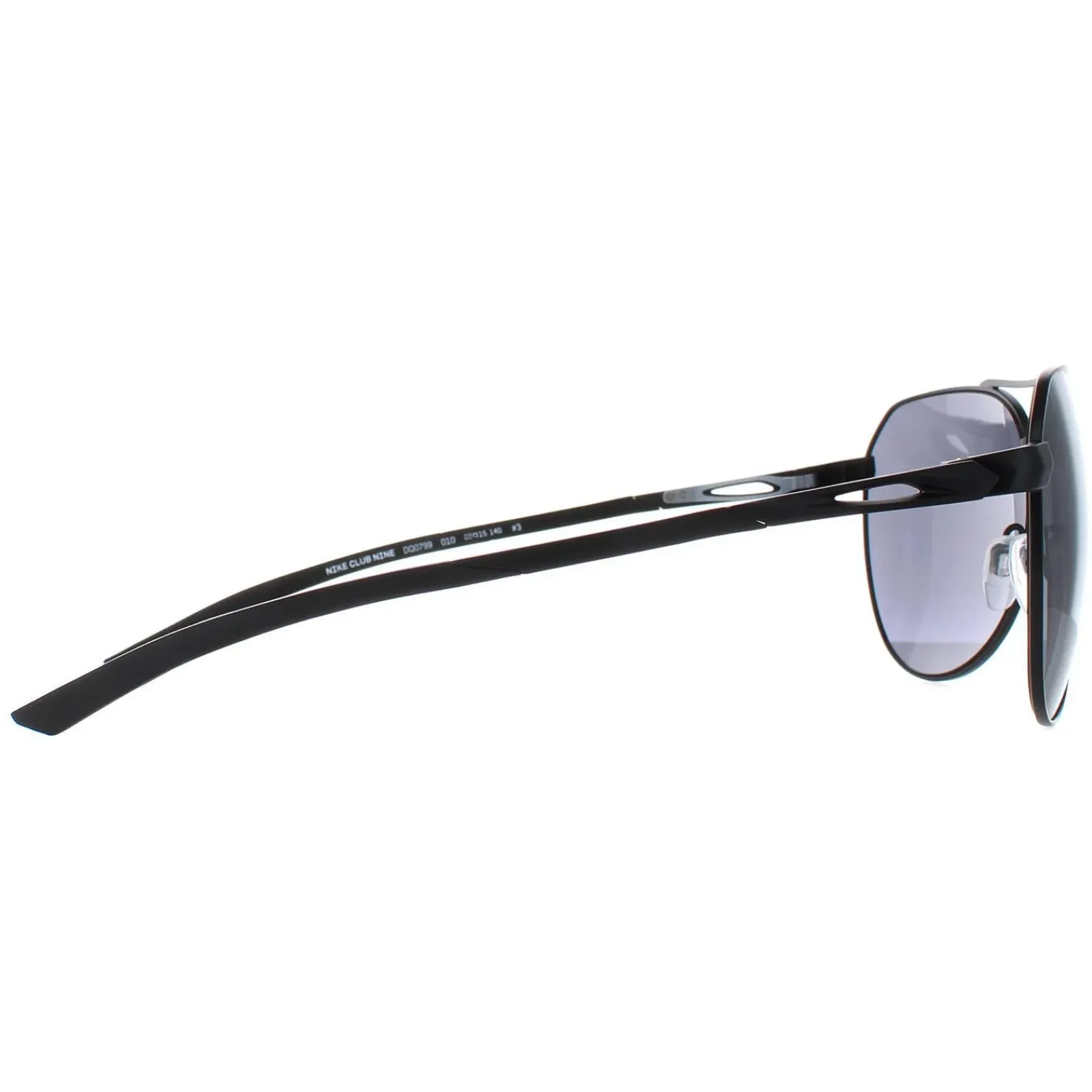 Nike Aviator|Aviator^Sunglasses Club Nine DQ0799 010 Satin Black Dark Grey
