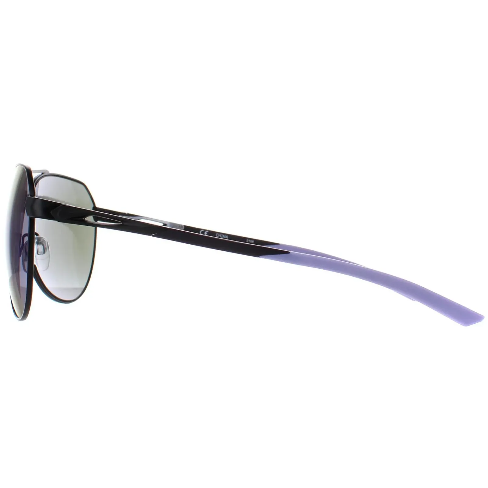 Nike Aviator|Aviator^Sunglasses Club Nine DQ0799 012 Satin Black Grey Ultraviolet