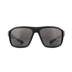 Nike Polarised|Wrap^Sunglasses Legend P EV0942 001 Matte Black Grey Polarized