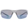 Nike Sport^Sunglasses Skylon Ace FQ4683 104 White Blue Mirrored