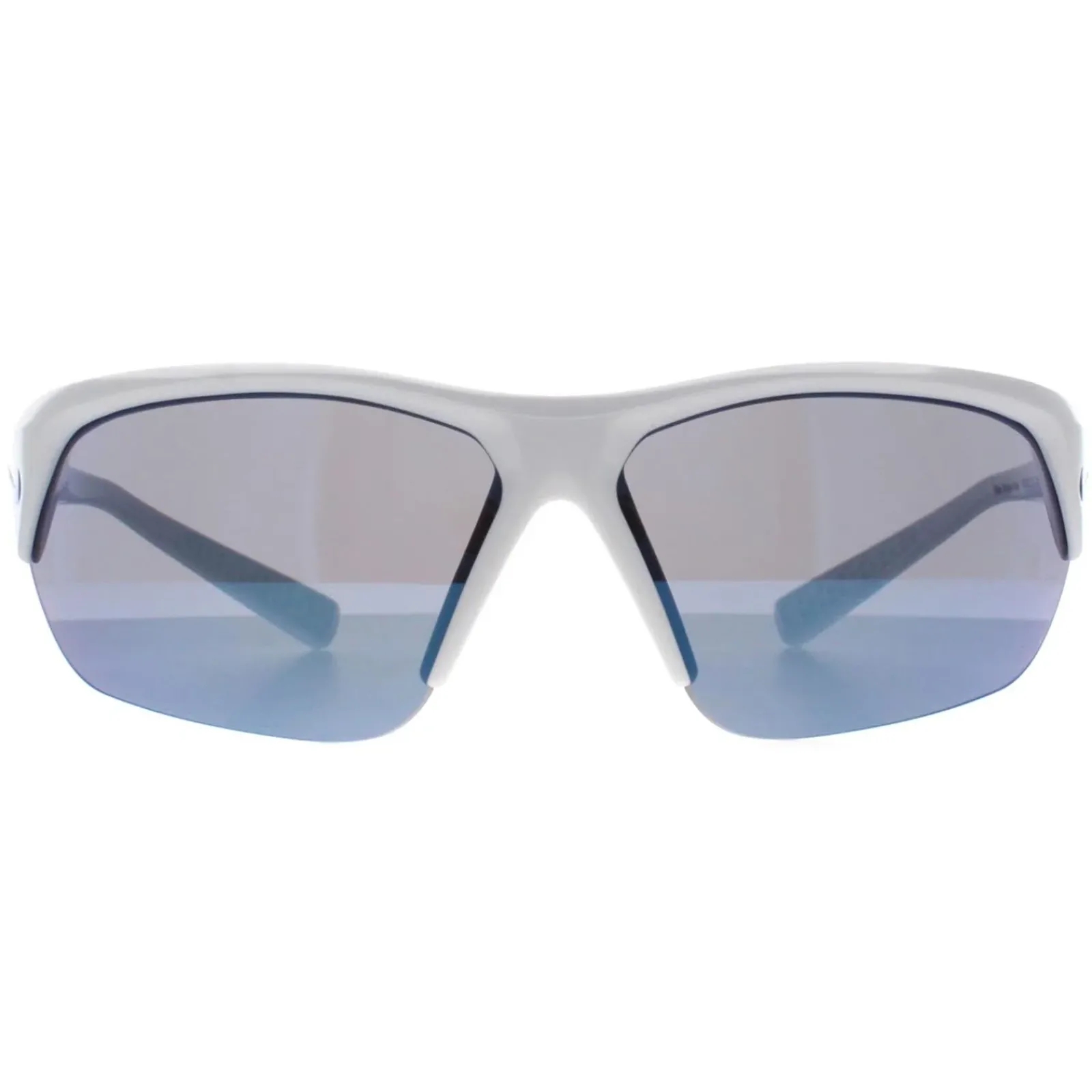 Nike Sport^Sunglasses Skylon Ace FQ4683 104 White Blue Mirrored