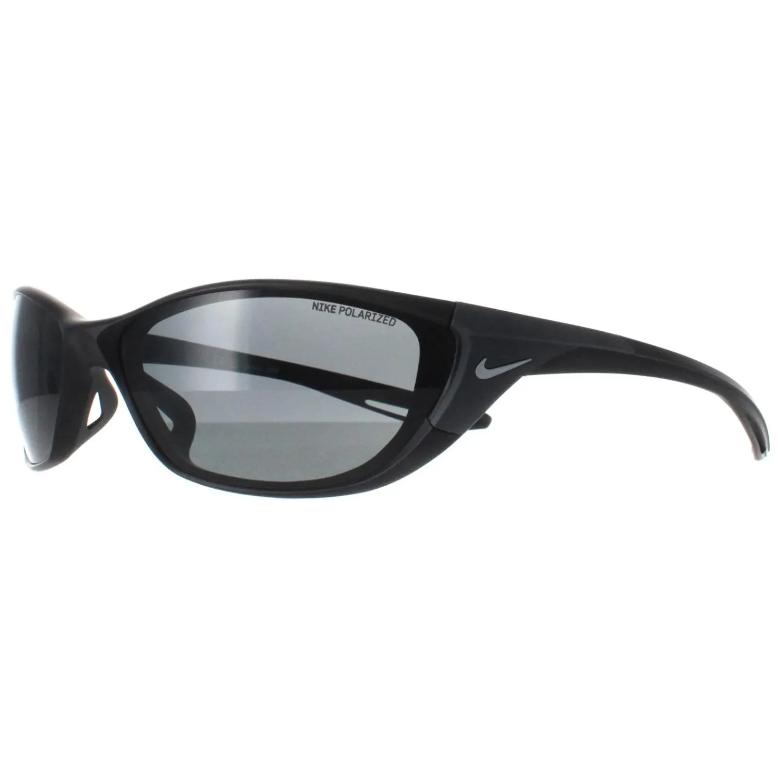 Nike Polarised|Sport^Sunglasses Zone P DZ7359 010 Matte Black Grey Road Polarized