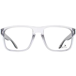 Oakley Square|Oakley^Glasses Frames OX8156 Holbrook 8156-03 Polished Clear Men