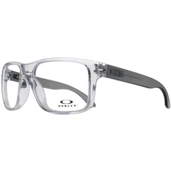 Oakley Square|Oakley^Glasses Frames OX8156 Holbrook 8156-03 Polished Clear Men