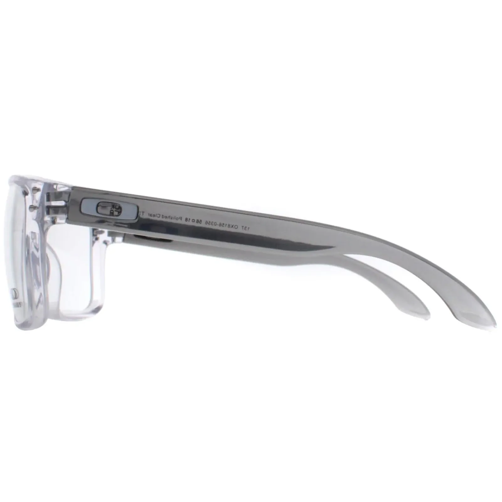 Oakley Square|Oakley^Glasses Frames OX8156 Holbrook 8156-03 Polished Clear Men