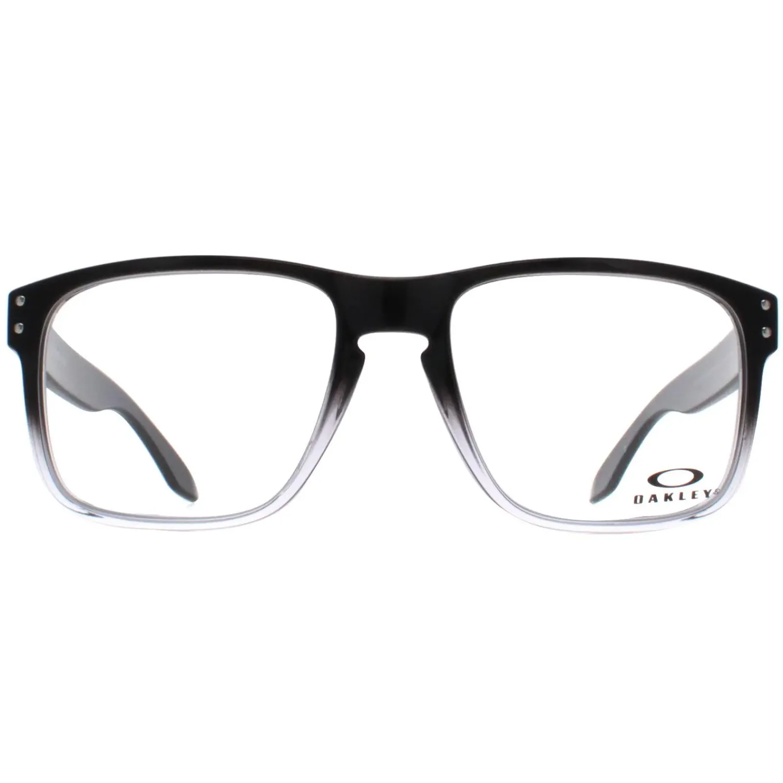 Oakley Square|Oakley^Glasses Frames OX8156 Holbrook 8156-06 Polished Black Clear Fad