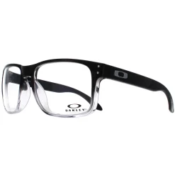Oakley Square|Oakley^Glasses Frames OX8156 Holbrook 8156-06 Polished Black Clear Fad