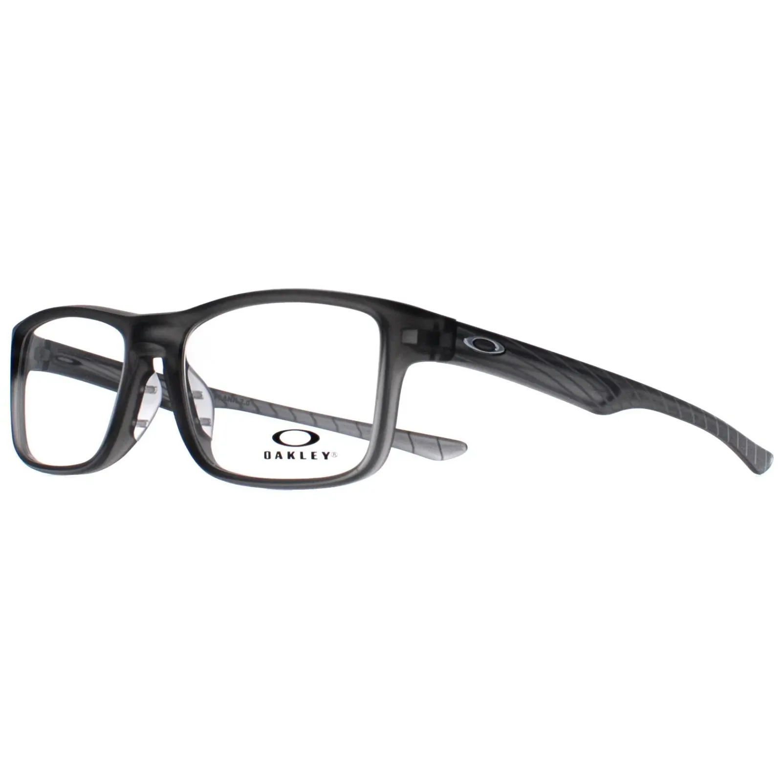 Oakley Oakley^Glasses Frames OX8081 Plank 2.0 8081-17 Satin Grey Smoke Men