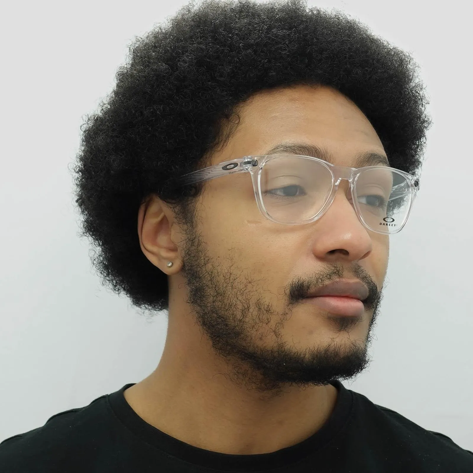 Oakley Square|Oakley^Glasses Frames OX8177 Ojector 8177-03 Polished Clear Men